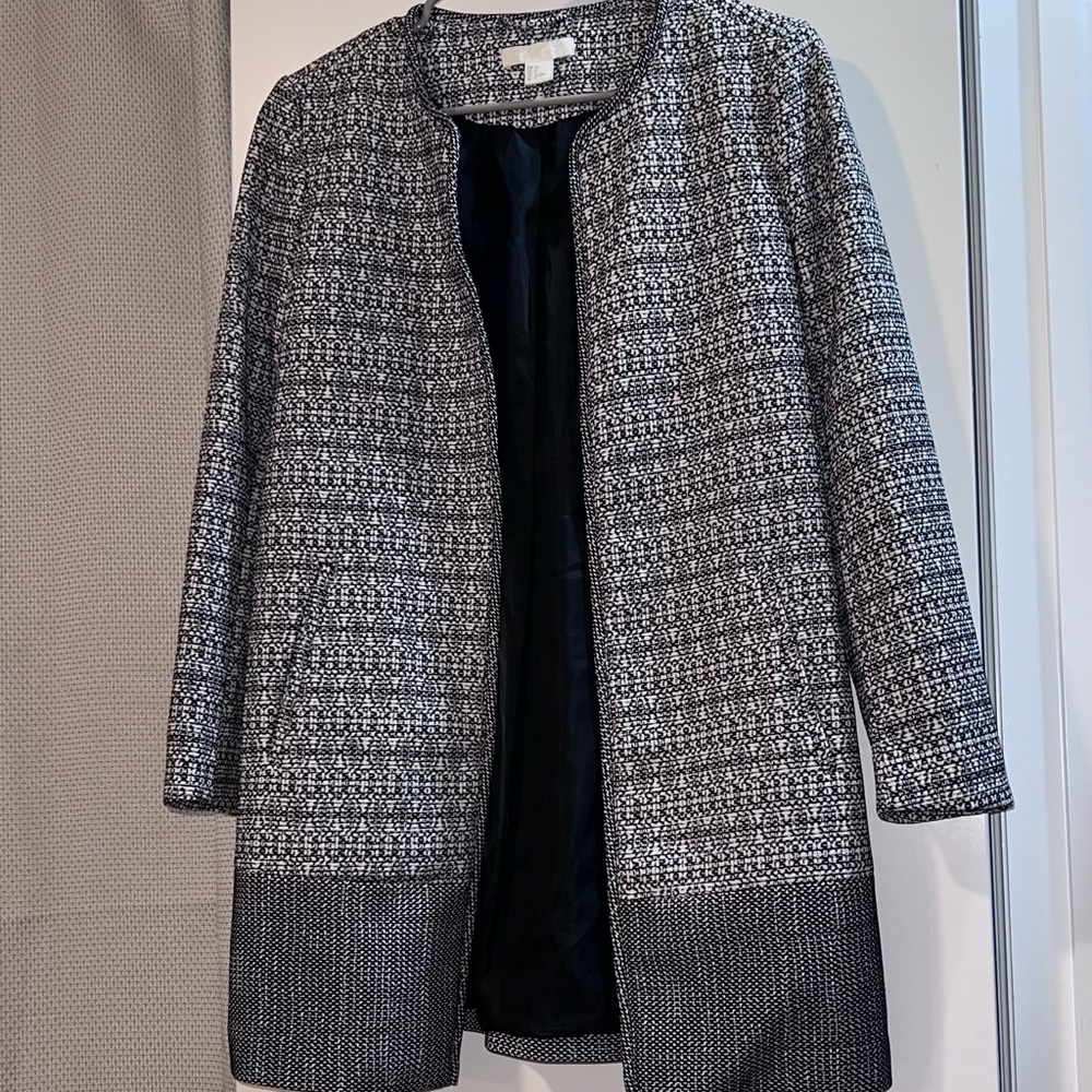 White and black Jacket